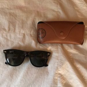 Ray-ban wayfarer polarized sunglasses